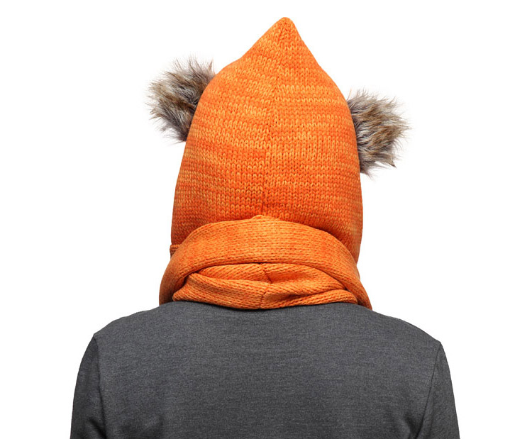 Star Wars Ewok Knit Hooded Scarf