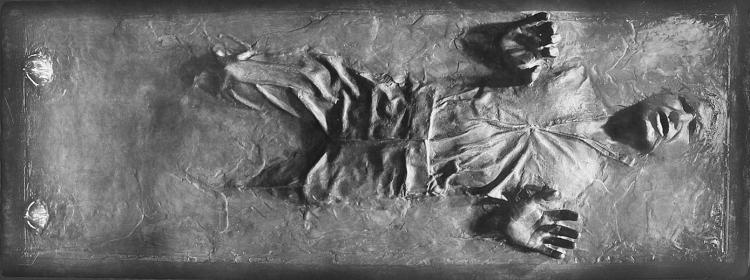 Star Wars Exercise Equipment - Hans Solo Stuck In Carbonite Yoga Mat - 3D Hans Solo Exercise Mat - Star Wars Yoga Mat