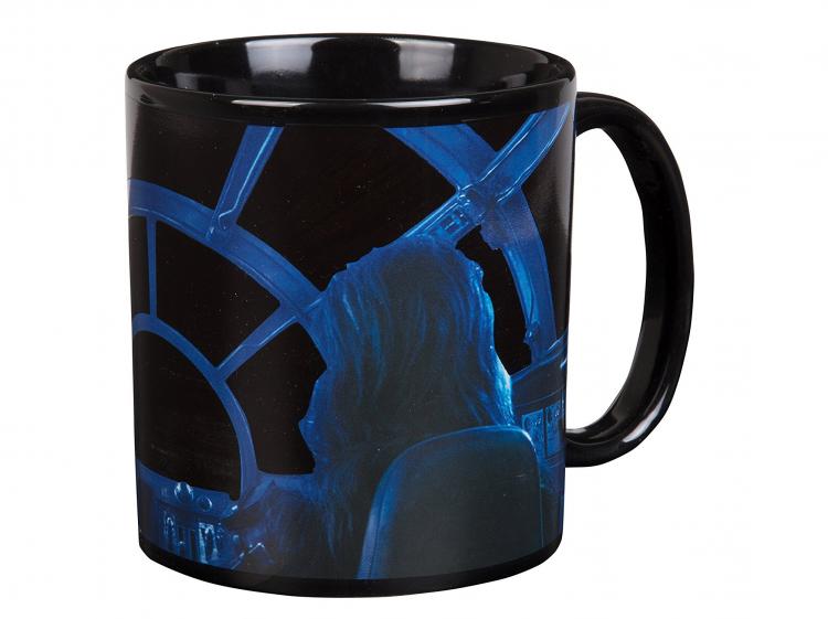 Star Wars Millennium Falcon Heat Changing Coffee Mug - Heat Reveal Star Wars Mug