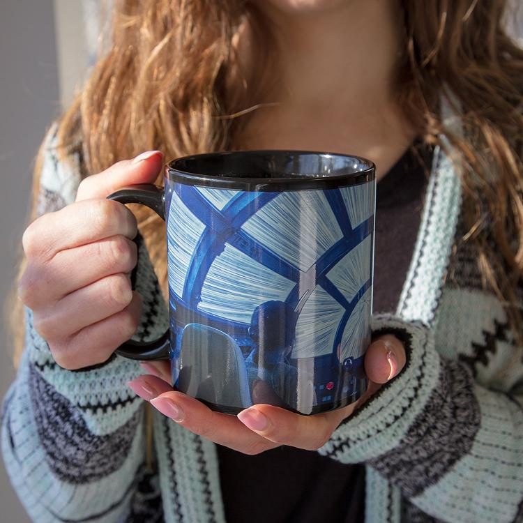 Star Wars Millennium Falcon Heat Changing Coffee Mug - Heat Reveal Star Wars Mug