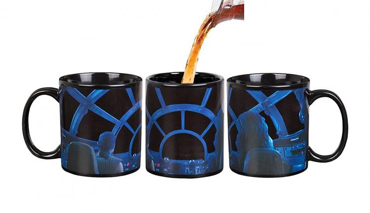 Star Wars Millennium Falcon Heat Changing Coffee Mug - Heat Reveal Star Wars Mug