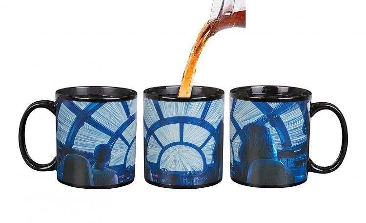 Star Wars Millennium Falcon Heat Changing Coffee Mug - Heat Reveal Star Wars Mug