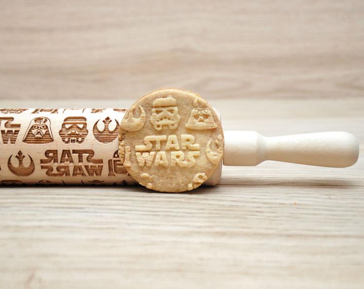 Star Wars Themed Cooking Rolling Pin - Star Wars Cookies