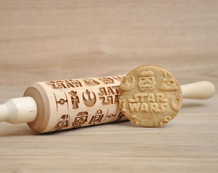Star Wars Themed Cooking Rolling Pin - Star Wars Cookies