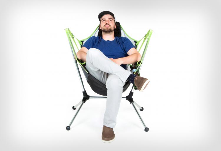 Stargaze Recliner Camping Chair That Swings and Reclines