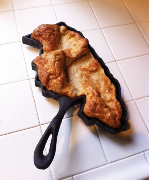 State Shaped Skillet Pans - Illinois