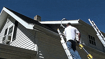 Goat Steep Assist Roof Ladder - Tool to safely access and work on roof - Best roof inspection ladder