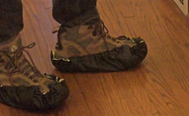 Step In Sock Shoe Covers - Automatic work shoe covers