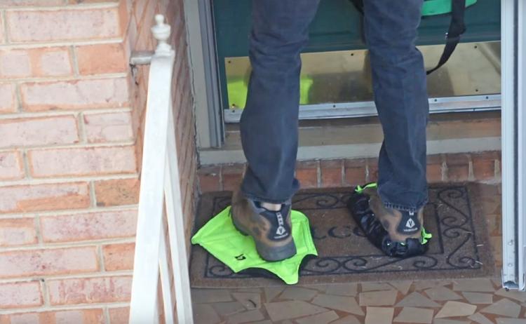 Step In Sock Shoe Covers - Automatic work shoe covers
