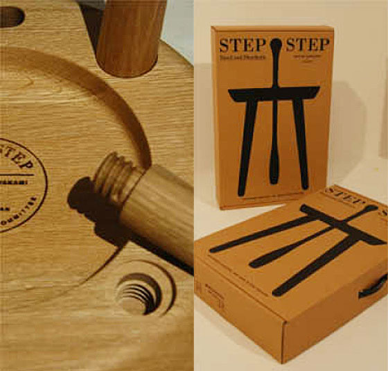 Step Step Shoehorn Stool