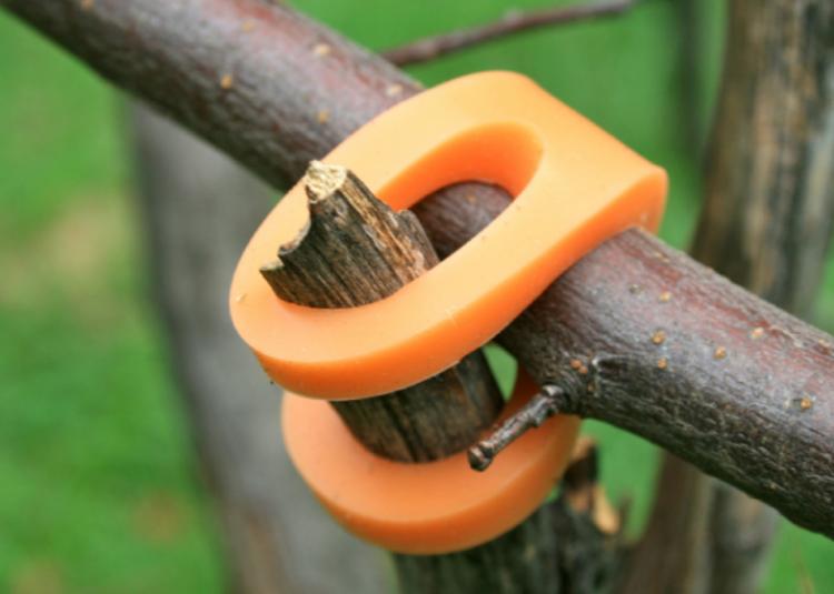 Stick-Lets Rubber Connectors To Make Forts From Sticks