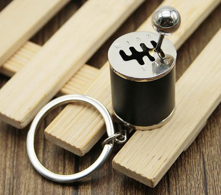 Car Stick Shifter Fidget Toy Key-Chain - 3D Gear shifter replica toy