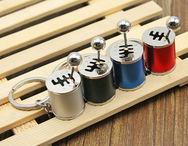 Car Stick Shifter Fidget Toy Key-Chain - 3D Gear shifter replica toy