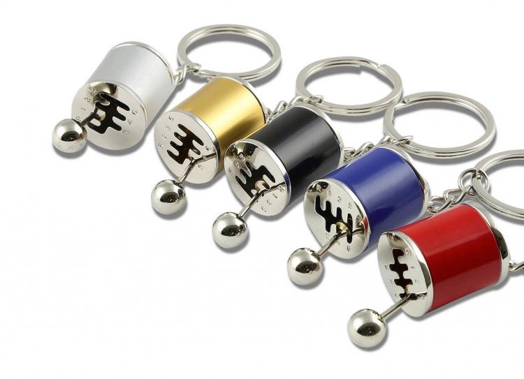 Car Stick Shifter Fidget Toy Key-Chain - 3D Gear shifter replica toy