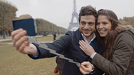 STIKBOX Selfie Stick Phone Case - Retractable Selfie Stick Inside of iPhone Case