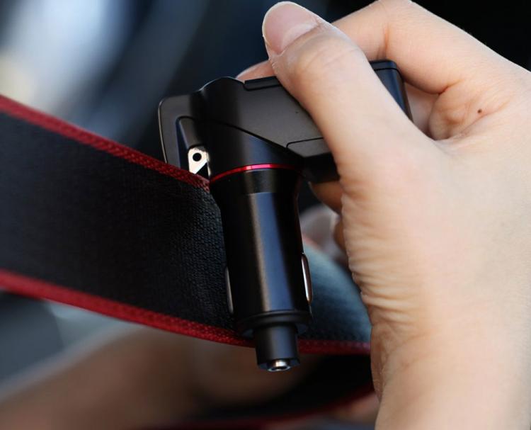 Ztylus Stinger USB Car Charger, Emergency Window Breaker, and Seat-Belt Cutter