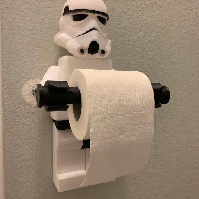 Star Wars Stormtrooper Toilet Paper Holder