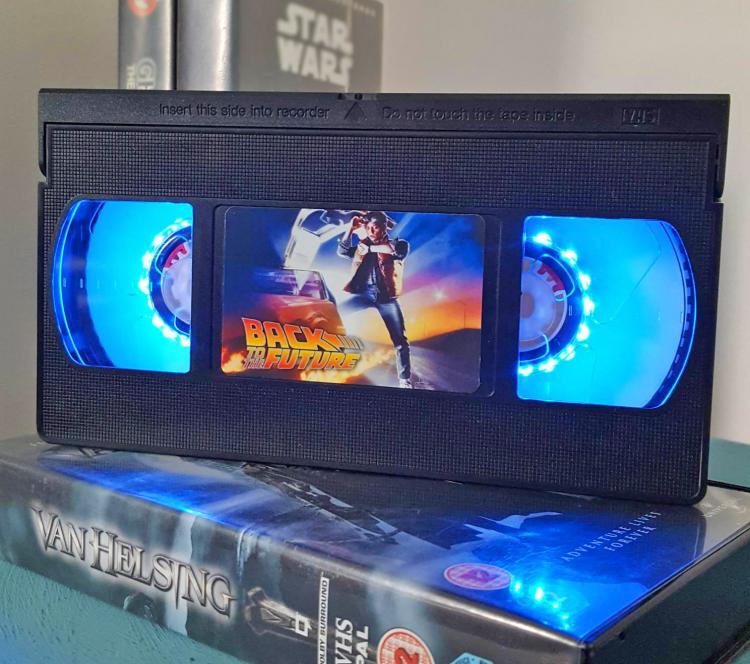 Back To The Future VHS Night-Light - Retro VHS lamp