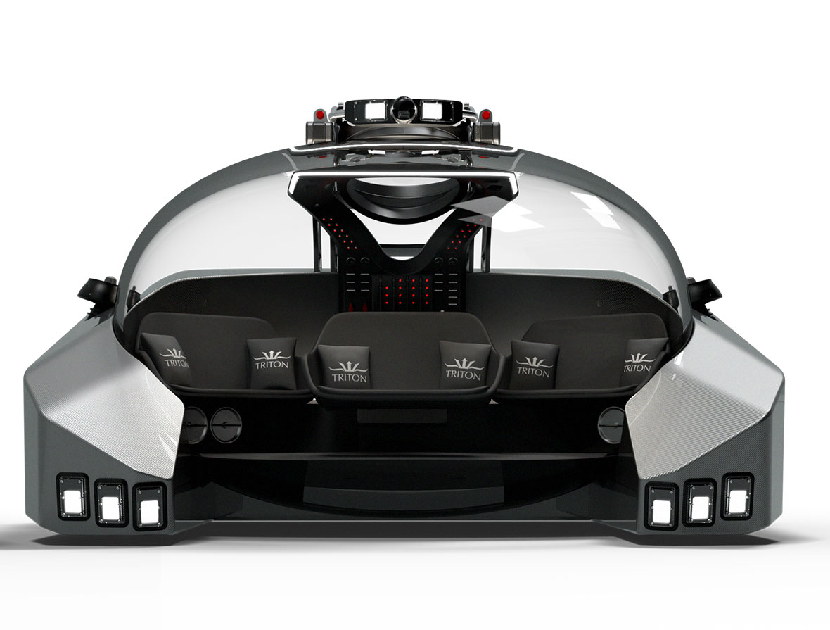 Submersible Underwater Viewing Theater Submarine Triton 660 AVA
