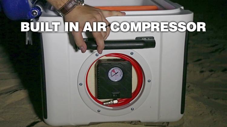 SunDen Smart Cooler and Smart Rig - Umbrella Cooler System