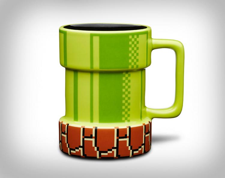 Super Mario Warp Pipe Coffee Mug - Nintendo mug