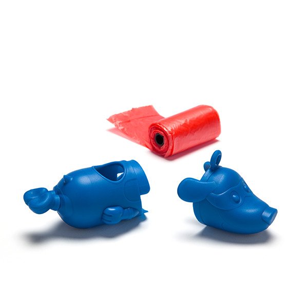 Mighty Dog Dog Waste Holder - Superman Dog Poop Bag Dispenser