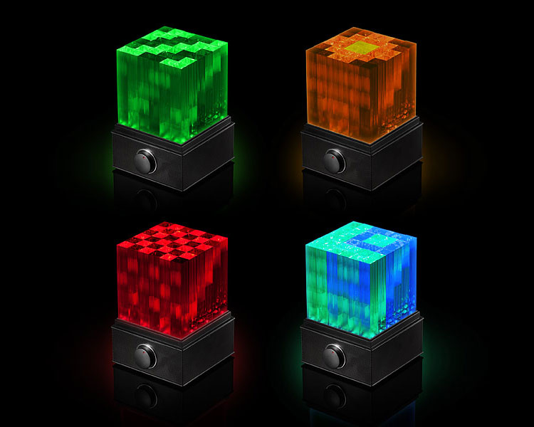 SuperNova Cube Light LED Bluetooth Speaker