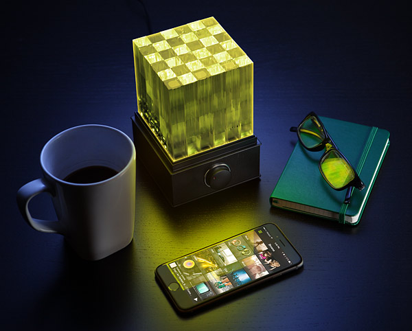 SuperNova Cube Light LED Bluetooth Speaker