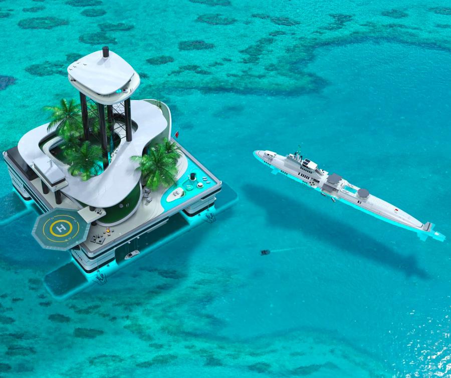 Migaloo Superyacht Submarine - Submersive submarine yacht
