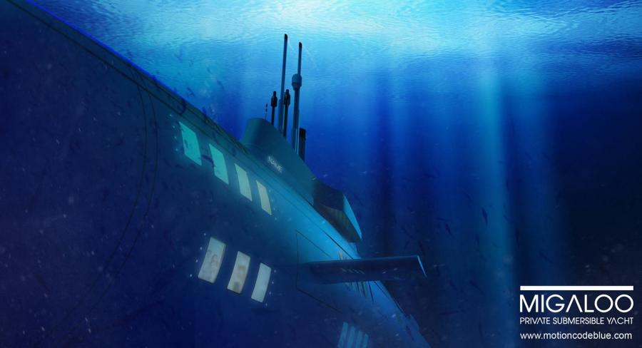Migaloo Superyacht Submarine - Submersive submarine yacht