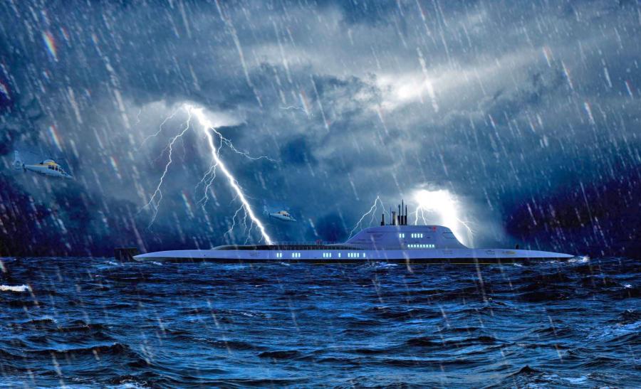 Migaloo Superyacht Submarine - Submersive submarine yacht