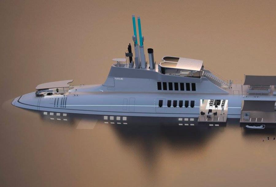 Migaloo Superyacht Submarine - Submersive submarine yacht