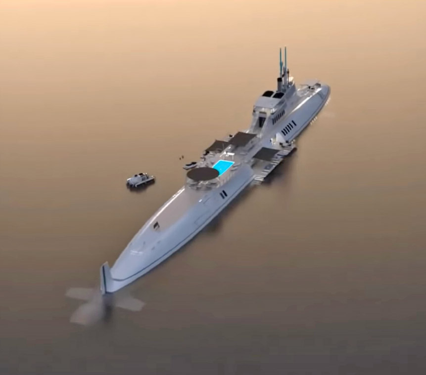 Migaloo Superyacht Submarine - Submersive submarine yacht