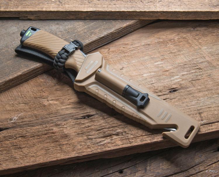 Surviv-All Outdoor Knife - Survival Knife With Survival Tools in Sheath