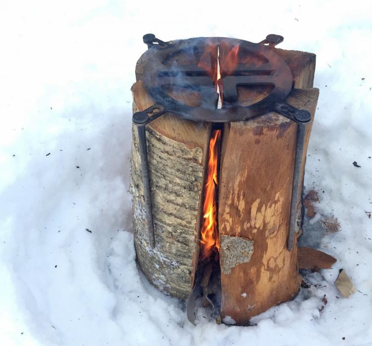 Swedish Log Stovetop