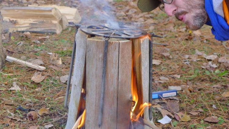 Swedish Log Stovetop