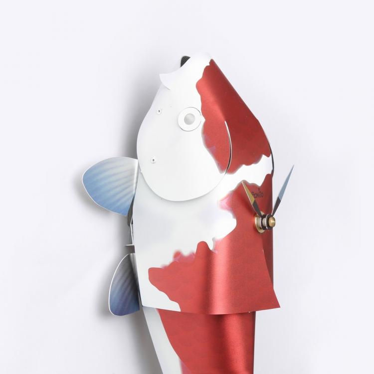 Swimming Fish Pendulum Clocks - Bonito Swinging Fish tail pendulum clock