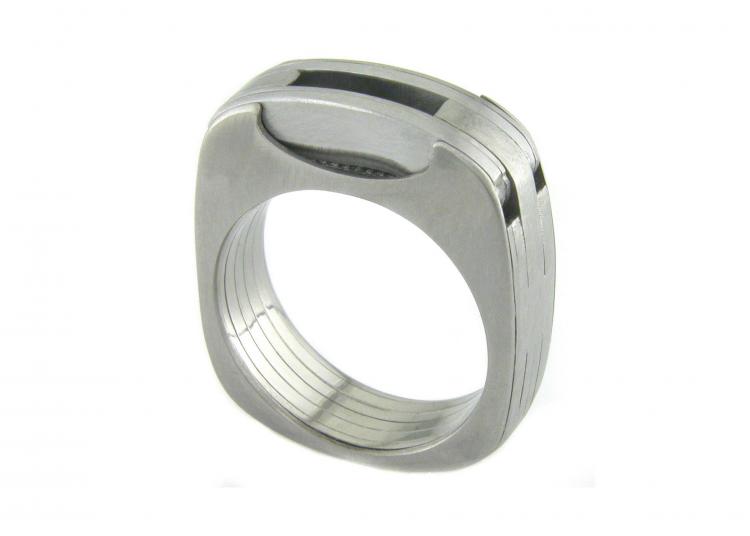 Swiss Army Ring - The Man Ring Utility Ring With blades, knives, bottle opener, and comb