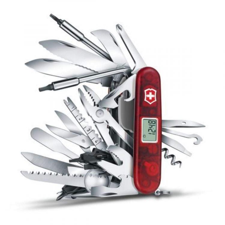 Swisschamp XAVT 83 Function Swiss Army Knife - Giant swiss army tool