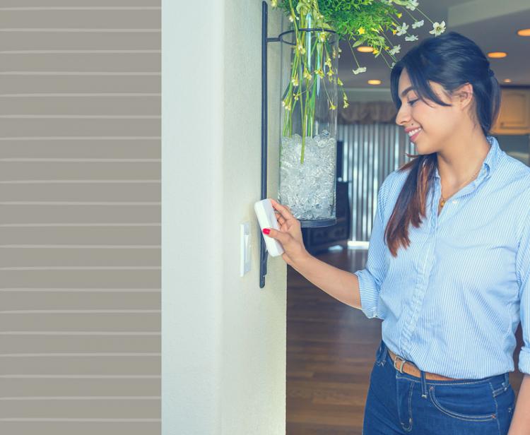 Switchmate - Smart light switch attachment - connects with magnets over you existing light swtich - Easy smart light switch