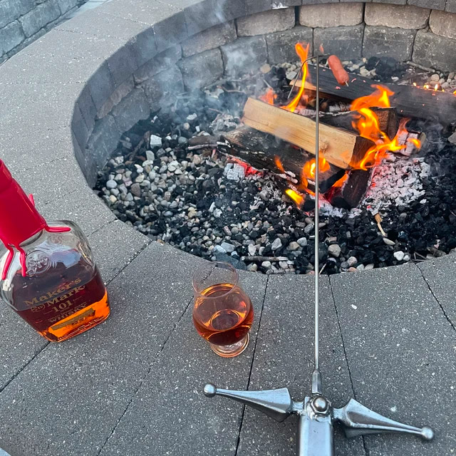 Metal Sword Campfire Roaster Sticks