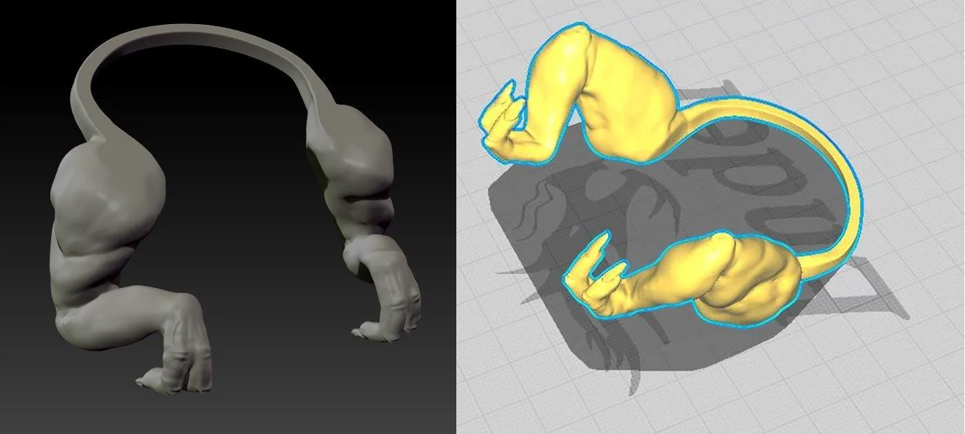 T-Rex Chicken Arms - 3D Printed T-Rex Arms For Chickens