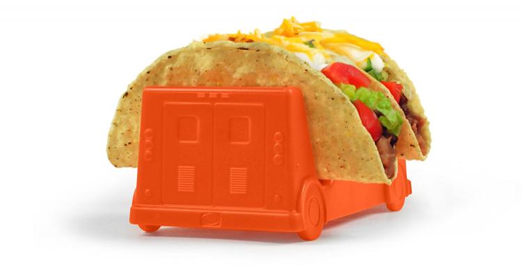 Taco Truck Taco Holder Plate - Taco Holder plate shaped like a truck