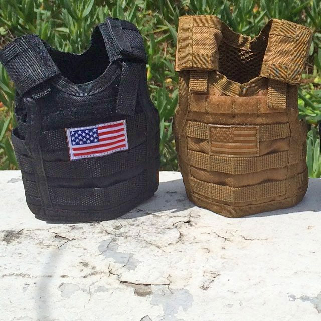 Tactical Vest Beer Koozie - Military Vest Beer Koozie