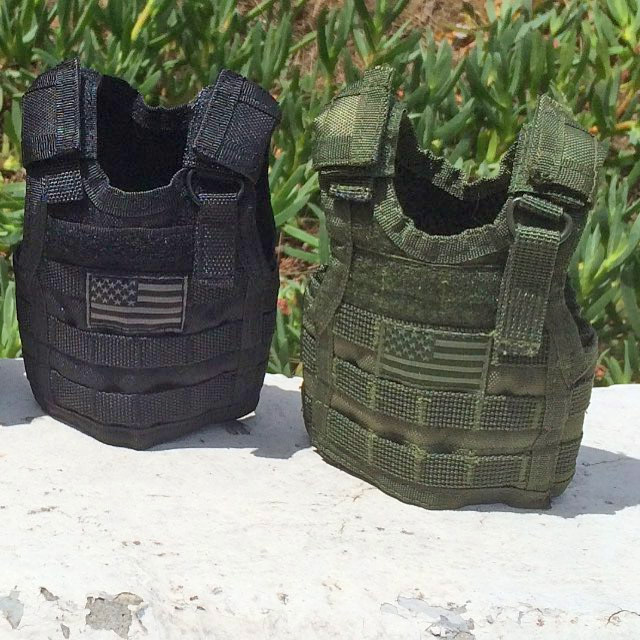 Tactical Vest Beer Koozie - Military Vest Beer Koozie