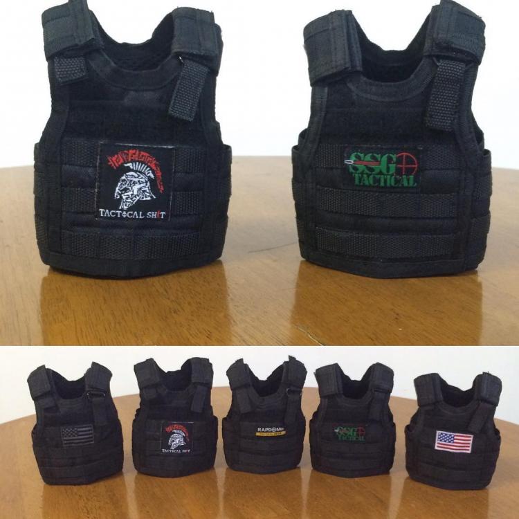 Tactical Vest Beer Koozie - Military Vest Beer Koozie