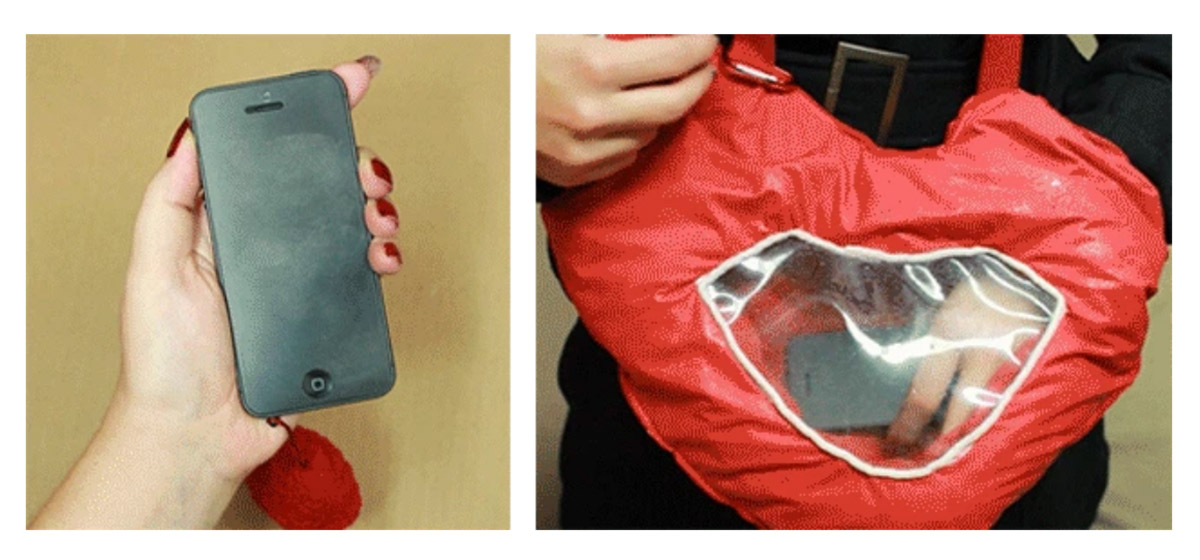 Gloves With Smartphone Window - Winter texting mittens