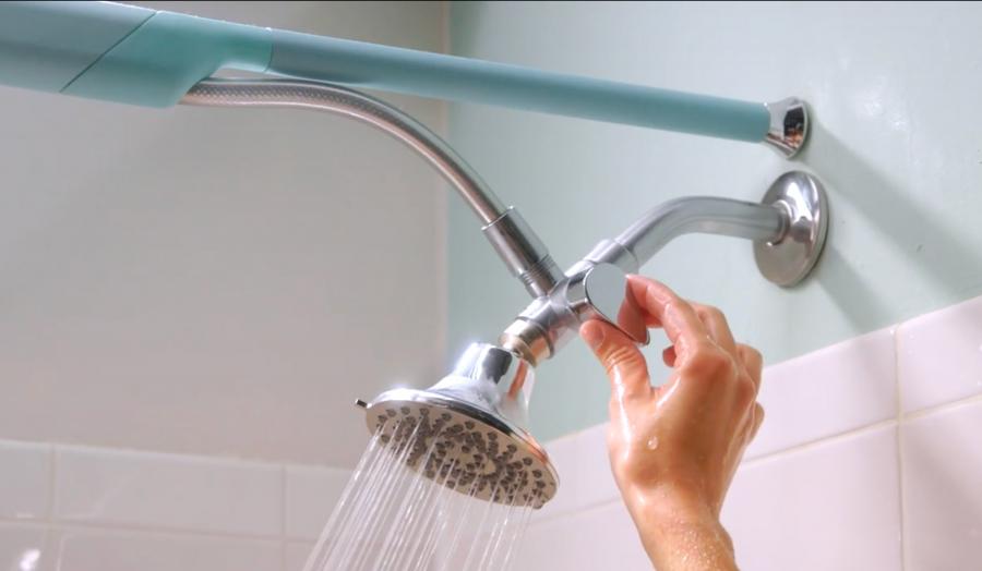 Tandem Shower Kit Converts Your Shower Head Into a Double Shower Head