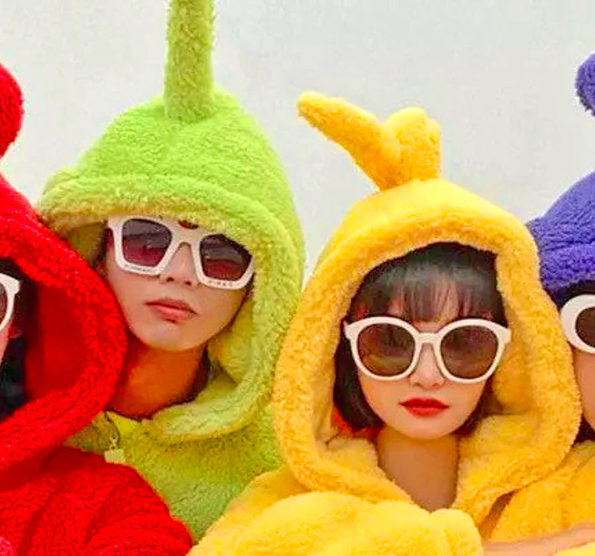Teletubby Hoodie Onesies