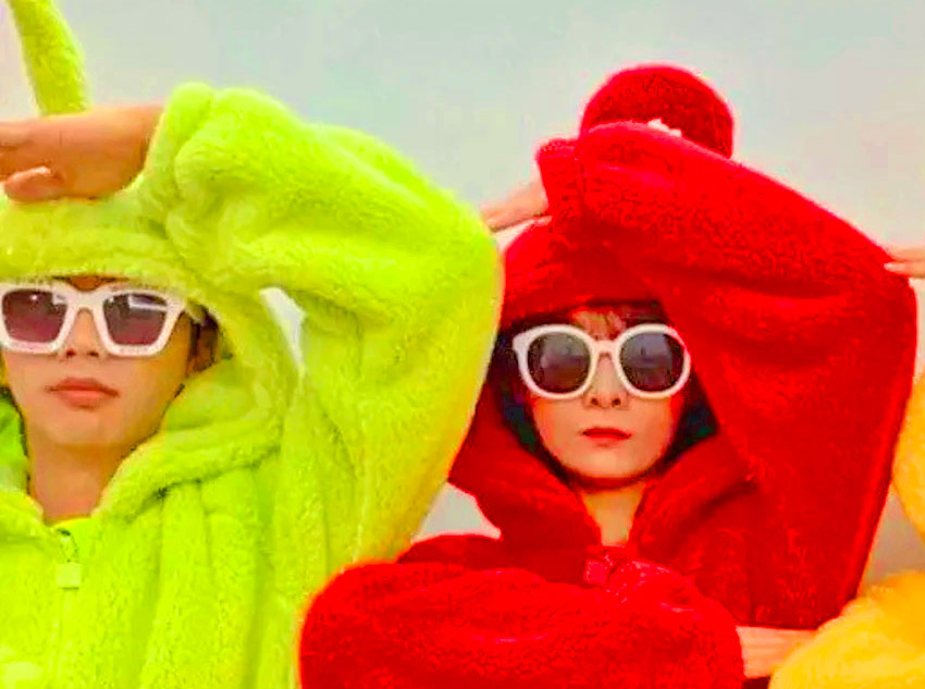 Teletubby Hoodie Onesies